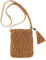 Diyxisk Strohtaschen Damen Retro Strandtasche Damen Stroh Strandtasche mit Quasten Flechttasche Boho Tasche Hohle Freizeit Umhängebeutel, für Damenreisen und Urlaub (Braun)