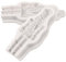 Homoyoyo 2 Pièces Moule Casse-noix Casse-noisette Noël Soldat Moule De Casse-noisette De Noël Artisanat De Casse-noisette Fondant Décor Enfants Light Grey Gel De Silice