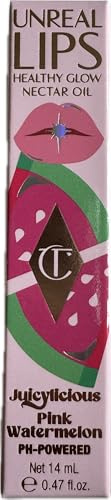 Charlotte Tilbury | Unreal Lips Healthy Glow Nectar Oil | 14ml | Juicylicious Pink Watermelon