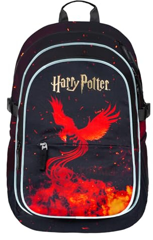 Baagl Kinderrucksack, Schulrucksack für Kinder mit ergonomisch geformter Rücken, Brustgurt und reflektierende Elemente