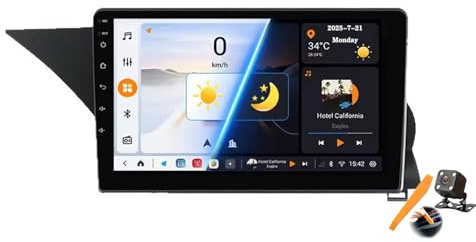 Y200s,Android 15.0 Navi 2 DIN Stereo Ersatz für Be-nz GLK-Class X204 2013-2015 Autoradio Sat GPS Navigation 9 Zoll Cartablet DVD Multimedia Player FM BT Receiver mit Android Auto Carplay
