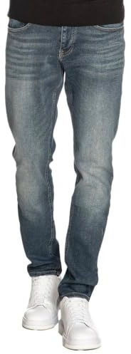 Tommy Hilfiger Scanton Ai6259 Herren-Jeans, schmal, Dunkelblau