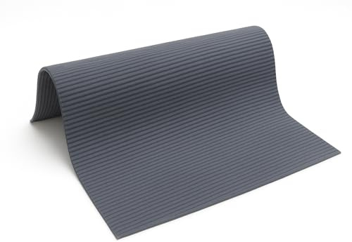 Bestlivings Waschmaschinenauflage 60x60cm x 4,5mm (Farbe: Anthrazit) Rutschfeste Auflage für Waschmaschine/Trockner - ÖKO Tex Standard 100 - Universal Abdeckung zuschneidbar