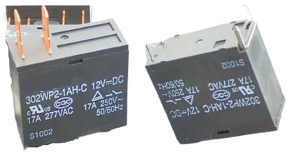 YZWRWRMKTB Relais 302wp2-1ah-c 12vdc-17a for four à micro-ondes