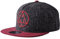 Belsen Kind Hip-Hop Dreieck Muster Cap Baseball Hut (Schwarz)