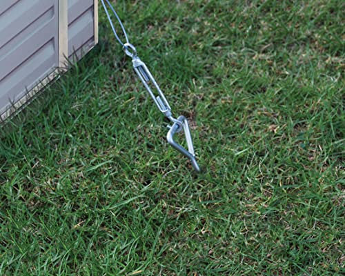 Canopia by Palram - Kit di ancoraggio per serra da giardino