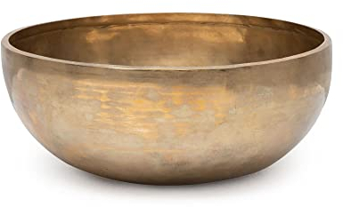 XDrum Omshanti Klangschale 25 cm - Gewicht: 1900g - handgemacht in Indien - ideal für Meditations- und Therapiezwecke