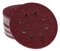 25 feuilles abrasives Ø 125 mm | 8 trous | Ponceuse excentrique | Grain au choix – Grain 40/60/80/120/180/240 | Papier abrasif | Grain 120