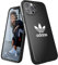 adidas Case Designed for iPhone 12 / iPhone 12 Pro 6.1, Drop Tested Cases, Shockproof Raised Edges, Original Snap Case Protective Case, Black
