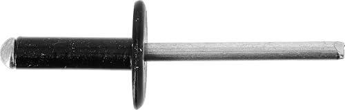 Restagraf Nieten, Aluminium, breiter Kopf, Tür und Karosserie, für Fahrzeuge, Citroen/Peugeot, 4,8 mm x 16 mm, 20 Stück