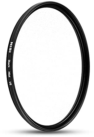NiSi 49mm Black Mist 1/8 Diffusion Filter für Kamera Objektiv | Promist Effektfilter (1/8 Blenden), Reduziert Kontraste und Streut Sanft die Highlights