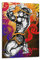 GNKIO Muay Thai Art Poster 4 Leinwand Kunst Poster und Wand Kunst Bild Druck Moderne Familie Schlafzimmer Dekor Poster 16x24inch(40x60cm)