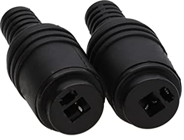 kenable Lot de 2 connecteurs à vis DIN à 2 broches pour haut-parleur et HiFi