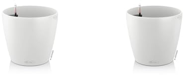 Lechuza – Pot de Fleurs d’Extérieur et d'Intérieur – Color Classico – Réserve d'eau Intégrée & Pot de Fleurs d’Extérieur et d'Intérieur – Color Classico – Réserve d'eau Intégrée