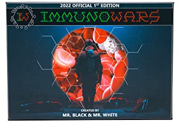 Immunowars: The Most Infectious Boardgame |Base Game | Ages 12+ | 2 to 6 Players | English Version