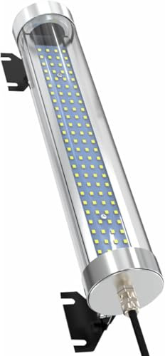 Lampada Da Lavoro A LED Per Macchina CNC 24V / 110-220V IP68 Lampada Da Lavoro Per Macchine Utensili Per Illuminazione Industriale A Prova Di Esplosione Con Staffa Regolabile (Size:30W,Color:110-220V)