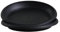 Olly & Rose Lot de 2 grandes soucoupes en plastique noir mat pour plantes et fleurs - 19 cm de diamètre - Pour intérieur et extérieur
