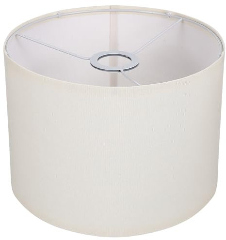 BESPORTBLE Pantallas Lamparas Pantalla De Mesa De Tela a Tambor a: Lámpara De a Lámpara De De Pie Lino Natural A Mano a De De Lino a