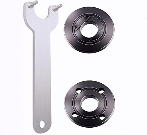 5/8“-11 Replacement Angle Grinder Wrench/Spanner & Lock Nut kits Compatible with Dewalt Makita 224568-4 193465-4 224399-1