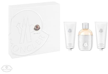 Moncler Pour Femme by Moncler for Women - 3 Pc Gift Set 3.3oz EDP Spray, 3.3oz Shower Gel, 3.3oz Body Cream