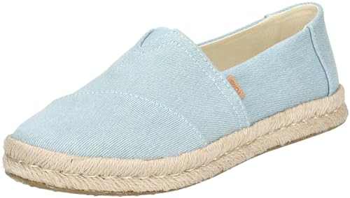 Toms Damen Alpargata Rope 2.0_Pastel Blue Sneaker, Pastellblau, 41 EU
