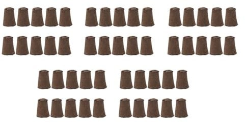 YLSZHY 50 Pcs Seedling Block, Peat Planting Starter Pods for Plant Seedling Sowing and Cutting, Home Gardening Hydroponics Soilless Cultivation Germination(HRD TN0314)