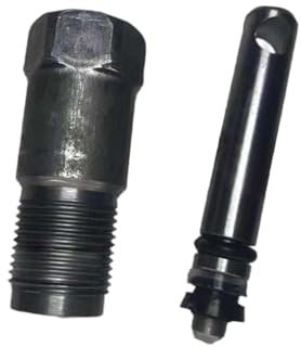 Ronyme Pompe Hydraulique pour Cric Générique, Kit de Réparation pour Pompe à Cric 20T, Double Joints en Métal Renforcé, Accessoires de Rechange, pour Entretien et Réparation Automobile, Longueur 55mm