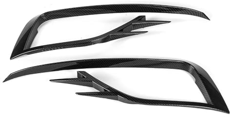 BDWXJP 2 Stück Auto Nebelscheinwerfergitter für VW Golf 7.5 MK7.5 2018 2019 2020, Auto Nebelscheinwerfer Gitter Abdeckung Links und Rechts Frontstoßstange Kühlergrille