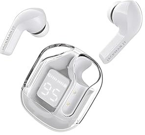 Wireless Earbuds, Wireless Headphones Bluetooth 5.3 Earphones 3D HiFi Stereo Headphones with Charging Case, Noise Cancellation in-Ear Built-in Mic, IPX8 Waterproof for Work, Sport/Fitness/Work