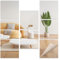 uinnossvc 8 Stück Spiegel Zum Kleben,Glas Spiegelfliesen Selbstklebend 15x15 cm, HD DIY Klebespiegel Für Wand Deko, Schrank, Badezimmer, Wohnzimmer, Schlafzimmer