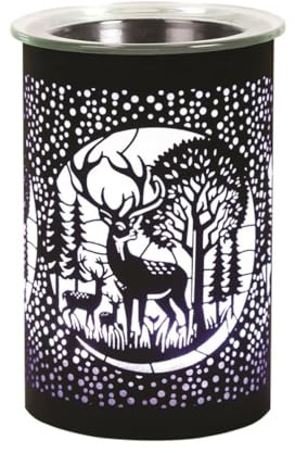 Aroma Black Deer Family Colour Changing Electric Wax Melt Warmer