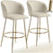 tectake samt hocker hoch