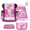 Belmil Classy Schulranzen Set 5 teilig mit extra Schlüsselanhänger (Little Puppies)