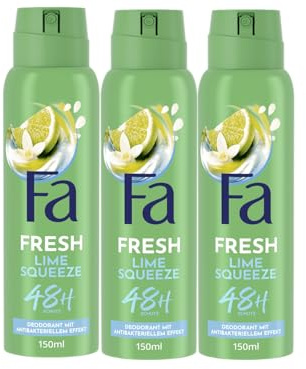 FA Deospray Lime Squeeze 3 x 150ml