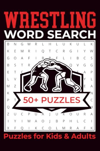Wrestling Word Search Puzzle Book for Adults, Seniors and Teens: Puzzle Searches for Wrestling Fans, Athletes, Parents, and Coaches | 6x9 Inches | 50+ Engaging Puzzles