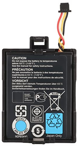 Ticfox T40JJ 70K80 Raid Controller Battery 3.7V 1.8Wh 500mAh High Capacity Reliable Lithium Ion Battery for PERC H710 H710P H730 PowerEdge Servers M620 R320 R420 R520 R620 R720 R82
