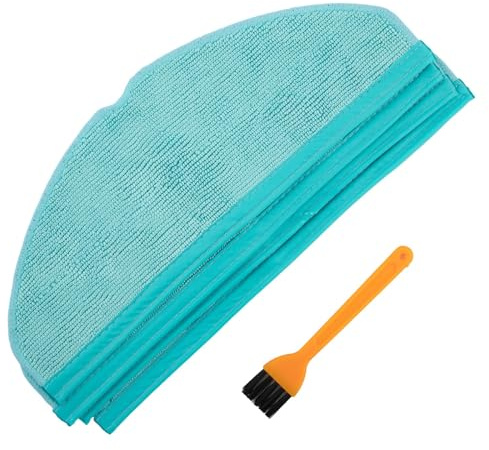 Almohadilla de microfibra para mopa Conga 8090 para ULTRA 9090 AI Robot Aspirador, piezas de repuesto, reutilizable, lavable, paño de limpieza compatible con protección del suelo y fuerte absorción de