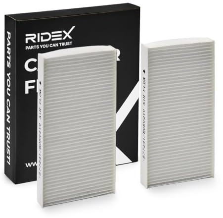 RIDEX 424I0315 Innenraumfilter Pollenfilter Höhe: 17 Breite: 107 Länge: 216 Kompatibel mit HYUNDAI i40 CW VF, KIA SORENTO I JC