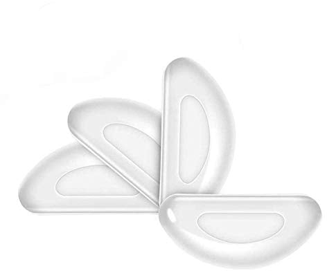 Eyeglass Nose Pads, Stick on Anti-Slip Adhesive Soft Silicone Nose Cushions for Glasses, Eyeglasses, and Sunglasses 2mm- 12 Pairs (Clear) …