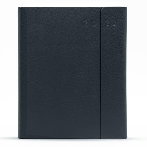 Mahavir Power Diary 2024 | B5 Größe | 1 Tag pro Seite | Neujahrskalender mit überlappendem Magnetverschluss & einer beiliegenden Stiftschlaufe | 424 Seiten | strukturiertes PU-Einbandmaterial |