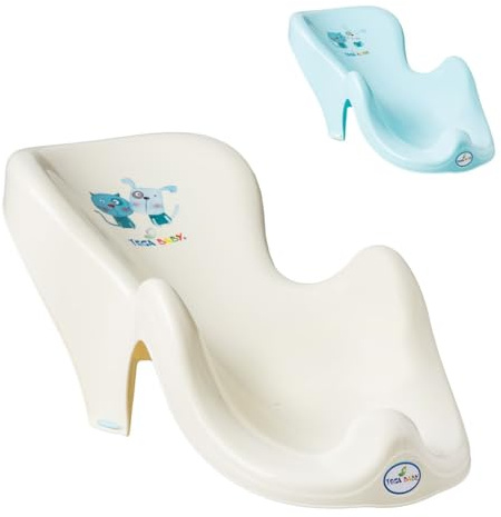 Chipolino Baby Badewannenliege Badewannenauflage ab Geburt, mit Gummifüßen beige gelb