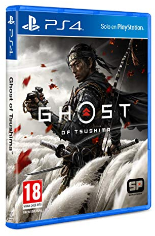 Ghost of Tsushima uncut + Playstation Icon 4er-Metall Untersetzer Set
