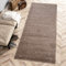 Carpeto Rugs Teppich Läufer Flur - Modern Teppichläufer - Kurzflor, Weich - Flurläufer für Wohnzimmer, Schlafzimmer - Teppiche - Meterware - Braun - 100 x 450 cm