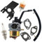 HURI Vergaser Dichtung Benzinfilter Zündkerze Dichtungsisolator für Einhell BT-PG 2800, RT-PG 2500, TC-PG 2500, PG3000, KCST 2500, KCST 2501, KCST 2503 Stromerzeuger