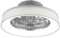 Reality Leuchten LED Deckenleuchten-Ventilator Farsund R62662101, Stoffschirm Weiß, inkl. 26 Watt LED, Ventilator 40 Watt