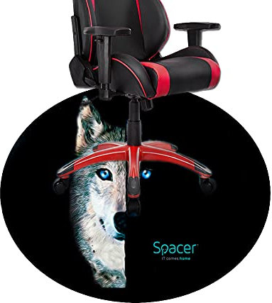 Spacer Gaming Rug SPFP-WOLF-120.Static gaming floor. The Perfect Protection for Your Floor