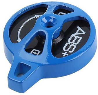 Kit di montaggio manuale di blocco per bici MTB per forcella per bicicletta (blu)