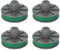 YWNYT 5309-20 Lot de 4 bobines de fil de rechange pour débroussailleuse Gardena Turbo 9811