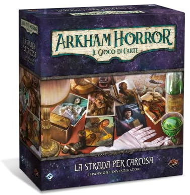 Asmodee - Arkham Horror Das Kartenspiel: Der Weg zu Carsa, Erweiterung Detektive - Erweiterung Kartenspiel, Ausgabe auf Italienisch