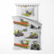 Kinderbettwäsche Jungen 135x200 - CLAAS Traktor & Mähdrescher Design - Biber Bettwäsche 135x200 cm & Kissenbezug 80x80 - Set 2teilig